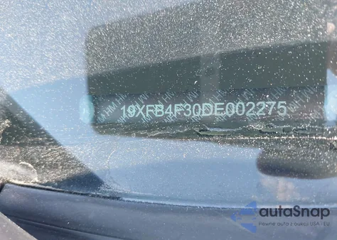 2013 Honda Civic Hybrid из США, поврежденный, VIN 19XFB4F30DE002275